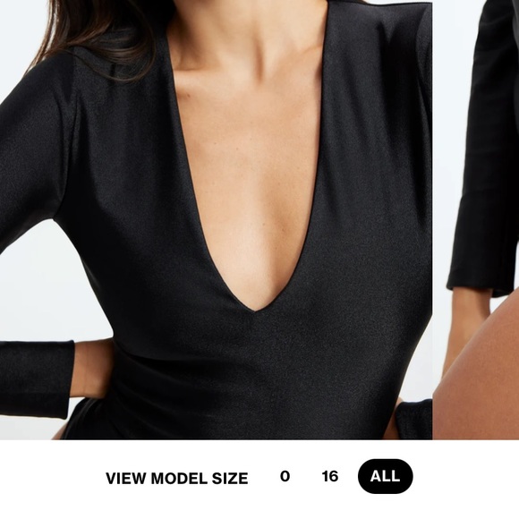 COMPRESSION SHINE V-NECK BODYSUIT 🥰 - Picture 14 of 16